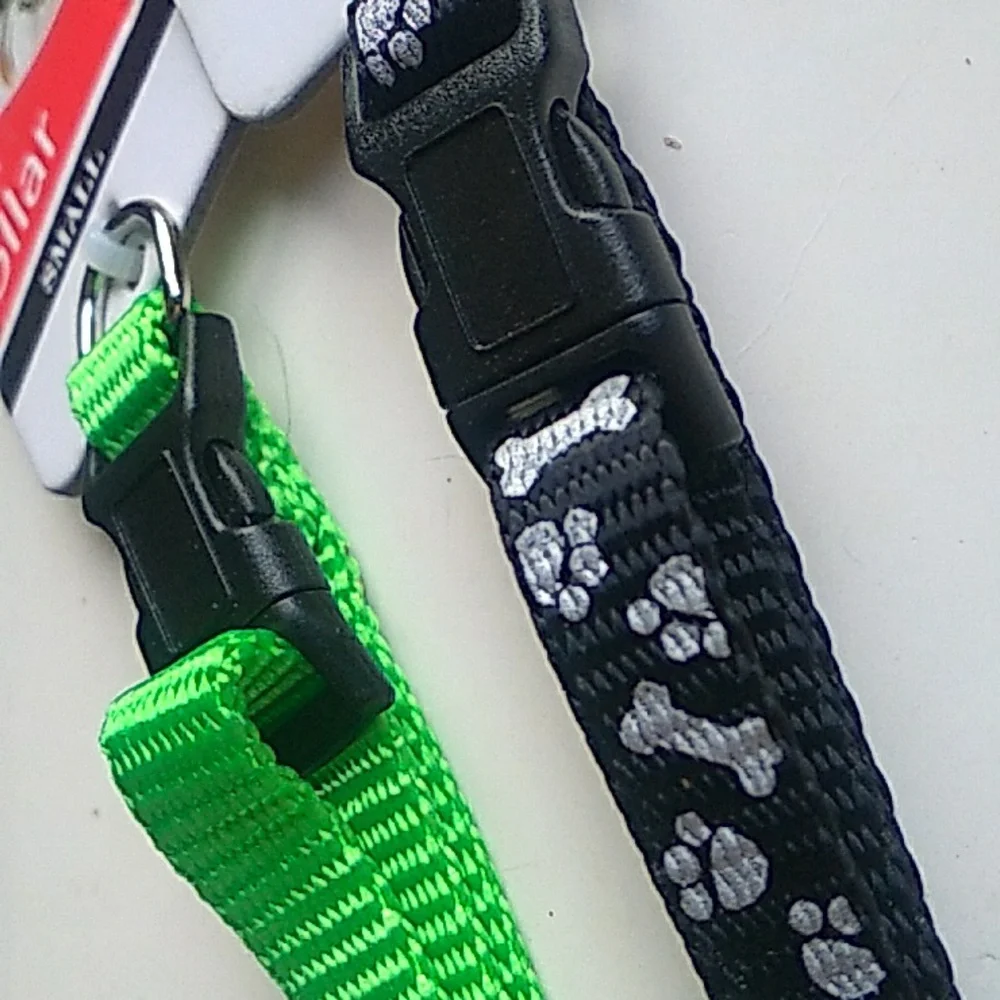 NWT reflective dog collar Small (8 - 14